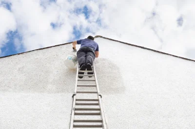 Peinture extérieure à Baigts — façades et ravalement
